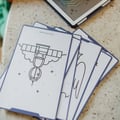 Miniatyrbild 2 av 6: kidydraw-mini ritplatta galax