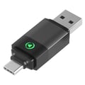 Miniatyrbild 1 av 4: Adaptör 2-i-1 - FORCE PLAY - CarPlay/Android Auto - USB-A - USB-C - Trådlös