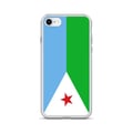 Miniatyrbild 1 av 2: Mobilskal - PIXELFORMA - Djibouti Flagga - Kompatibel med iPhone 7 Plus - Mjuk - Stötsäker