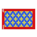 Miniatyrbild 1 av 3: Sarthe Fana - 96 x 144 cm - Hållbar Polyester - 2 Metallöglor - Inomhus / Utomhus - Pixelforma