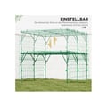 Miniatyrbillede 5 af 6: Jardinière med triangelstøtte - MUVOE - 223x223x223 cm - Rustfrit stål - Polyethylen - Grøn