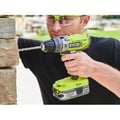 Miniatyrbild 2 av 6: Sladdlös kompakt slagborrskruvdragare - RYOBI - R18PD2-215G - 18V - 10 mm chuck - 2 batterier 1,5 Ah & laddare 1,5 A