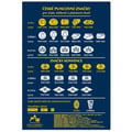 Miniatyrbild 1 av 2: EVOLUTION GROUP 31080.1 dekorerade blommor av stenar med Swarovski®-kristaller (Ag925/1000, 0,8 g, vit)