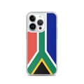 Miniatyrbild 1 av 2: Mobilskal – Sydafrikas flagga – Kompatibel med iPhone 14 Pro – Mjuk skal – Stöttålig och chockresistent – Pixelforma