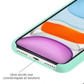 Miniatyrbild 2 av 3: 1001Coques - Silikonskal med mjuk touch kompatibel med Samsung Galaxy S21 Ultra - Inuti mikrofiber i sammet