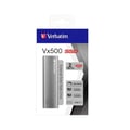Miniatyrbild 3 av 4: Verbatim Vx500 2 TB extern SSD-hårddisk USB-C® (USB 3.2 Gen 2) grå 47454