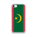 Miniatyrbild 1 av 2: Telefonfodral – Mauritanies flagga – Kompatibel med iPhone 6S – Mjukt fodral – Slitstarkt och stöttåligt - Silikon - Pixelforma