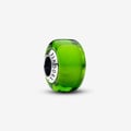 Miniatyrbillede 1 af 4: Charm - Pandora - Mini i Murano-glas - Sølv 925 - Grøn - Unisex