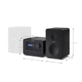 Miniatyrbild 6 av 6: Mikrofon ljudsystem - SHARP - XL-B520D - Bluetooth - CD-spelare - DAB+/FM-mottagare