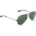 Miniatyrbillede 1 af 2: Solsikker - RAY BAN - Aviator 3025 - Sort - Polariserede linser - 58mm