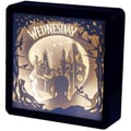 Miniatyrbild 1 av 2: Lampe - BLUE SKY STUDIOS - Onsdag - 7 lager av papir - 2 lysmodi - Gothic dekorasjon