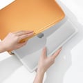 Miniatyrbild 2 av 5: Skydd för MacBook Air 13 - INCAS - Edge - Hårdför - Transparent - Halkskyddande