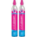 Miniatyrbild 1 av 2: Sodastream Set med 2 CO2-gascylindrar 60l quick connect för kolsyrningsmaskin - 2 X CYLINDER QUICK CONNECT