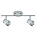 Miniatyrbild 1 av 2: Ljusremsa - CHACHO - 2 spotlights - Metall - Modern design - Vit/Krom