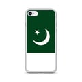 Miniatyrbild 1 av 2: Mobilskal – Pakistan flagga – Kompatibel med iPhone SE – Mjuk fodral – Slitstark och stöttålig – Silikon – Pixelforma