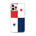 Miniatyrbild 1 av 2: Mobilskal – Panama Flagga – Kompatibel med iPhone 12 Pro Max – Mjukt Fodral – Resistenta och Stötsäkra - Silikon - Pixelforma