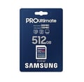 Miniatyrbild 4 av 4: Minneskort - SAMSUNG - PRO Ultimate - 512 Go - UHS 3 (U3) - 200 Mo/s