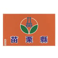 Miniatyrbild 1 av 3: Flagga Comté de Miaoli – 120 x 180 cm – Slitstark Polyester – 2 Metallöglor – Inomhus / Utomhus – Pixelforma