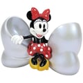 Miniatyrbild 1 av 2: Leker - ENESCO - Enesco Disney 100 Minnie Mouse med sitt ikoniske sløyfe 12,4 cm - Plast - Harpiks - Rosa