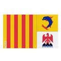 Miniatyrbild 1 av 3: Flagga Provence-Alpes-Côte d'Azur – 128 x 192 cm – Polyester – Metallöljett – Hållbar