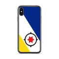Miniatyrbild 1 av 2: Mobilskal – Bonaire Flagga – Kompatibel med iPhone XS – Mjuk Fodral – Slitstark och Stötresistent - Silikon - Pixelforma