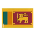Miniatyrbild 1 av 3: Sri Lankas flagga – 120 x 180 cm – Hållbart polyester – 2 metallöglor – Inomhus / Utomhus – Pixelforma