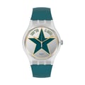 Miniatyrbild 1 av 4: Klocka - SWATCH - STAR DAD Originals New Gent - 41mm - Kvarts - Grågrön silikon