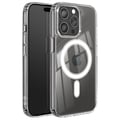 Miniatyrbild 1 av 5: MagSafe-fodral - SWISSTEN - iPhone 15 Pro - Transparent - Förstärkt skydd - MagSafe-kompatibilitet
