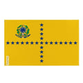 Miniatyrbild 1 av 3: Vicepresidentens flagga från Brasilien – 64 x 96 cm – Polyester – Järnöglor – Hållbar