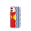 Miniatyrbild 1 av 2: Telefonfodral – Kiribati-flagga – Kompatibel med iPhone 12 mini – Mjukt skal – Slittåligt och stötresistent - Silikon - Pixelforma