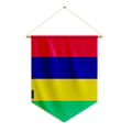Miniatyrbild 1 av 3: Fanion – Maurisk flagga – 30 x 45 cm – Polyester – Att hänga – Pixelforma