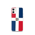 Miniatyrbild 1 av 2: Hölster - PIXELFORMA - iPhone 12 mini - Flagga Dominikanska republiken - Mjuk - Stötsäker