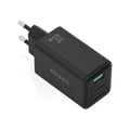 Miniatyrbild 2 av 2: Väggladdare GaN 65W - AISENS - 2xUSB-C PD3.0 QC4.0 - 1xUSB-A QC3.0 - Svart - GaN-teknologi - Snabbladdning