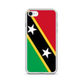Miniatyrbild 1 av 2: Telefonfodral - PIXELFORMA - iPhone 6 Plus - Mjuk - Flagga Saint-Kitts och Nevis - Flerfärgad
