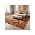 Miniatyrbild 2 av 4: Matta - MELIS HOME - Modern - Geometrisk - HD Digitaltryck - Halkfri bas
