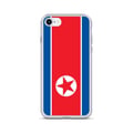Miniatyrbild 1 av 2: Telefoncase - PIXELFORMA - Flagga för Nordkorea - Kompatibel med iPhone 6S Plus - Mjuk - Stötabsorberande