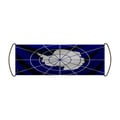Miniatyrbild 1 av 3: Flagga - Antarktis - 17x50 cm - Vattentät polyester - Tryck på fram- och baksidan - Lätt och robust