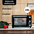 Miniatyrbild 3 av 3: Elspis - ADLER - AD 6026 - Svart - 48 Liter - 1800 W
