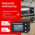 Miniatyrbild 2 av 3: Elspis - ADLER - AD 6026 - Svart - 48 Liter - 1800 W