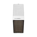 Miniatyrbild 2 av 2: PC-fodral - FRACTAL DESIGN - North Chalk White TG Clear Plåt