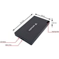 Miniatyrbild 3 av 6: Extern SSD - VERBATIM - Metall Mini - 512 Go