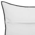 Miniatyrbild 2 av 2: Coussin i bomull och lin avtagbar "Linah" 45 x 45 cm Atmosphera - Linah Vit