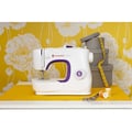 Miniatyrbild 2 av 6: Singer M3505 Symaskin - Vit och lila - 75 W - Metallram