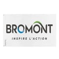Miniatyrbild 1 av 3: Bromont Flagga – 64 x 96 cm – Hålbar Polyester – 2 Metallöglor – Inomhus / Utomhus – Pixelforma