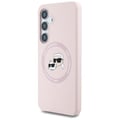 Miniatyrbild 5 av 6: Telefonfodral - Karl Lagerfeld - Samsung Galaxy S25 Plus - Rosa - Elegant - Robust