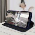 Miniatyrbild 2 av 4: Portföljfodral AVIZAR för Nokia 3.4 och 5.4 - Mörkblå - Videostöd Funktion