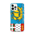 Miniatyrbild 1 av 2: Mobilskal – Flagga Saint-Pierre-et-Miquelon – Kompatibel med iPhone 12 Pro Max – Särskilt skal – Motståndskraftigt och Stötsäkert – Pixelforma