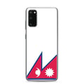 Miniatyrbild 1 av 2: Nepal flagga telefonfodral Samsung Galaxy S20