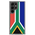 Miniatyrbild 1 av 2: Mobilskydd – Sydafrikas flagga – Kompatibel med Samsung Galaxy S23 – Mjukt skal – Slitstarkt och stöttåligt – Pixelforma