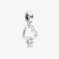 Miniatyrbillede 3 af 5: Pendentif Kvinde - PANDORA - 787247NLCMX - Hjerte - Sølv - Krystal